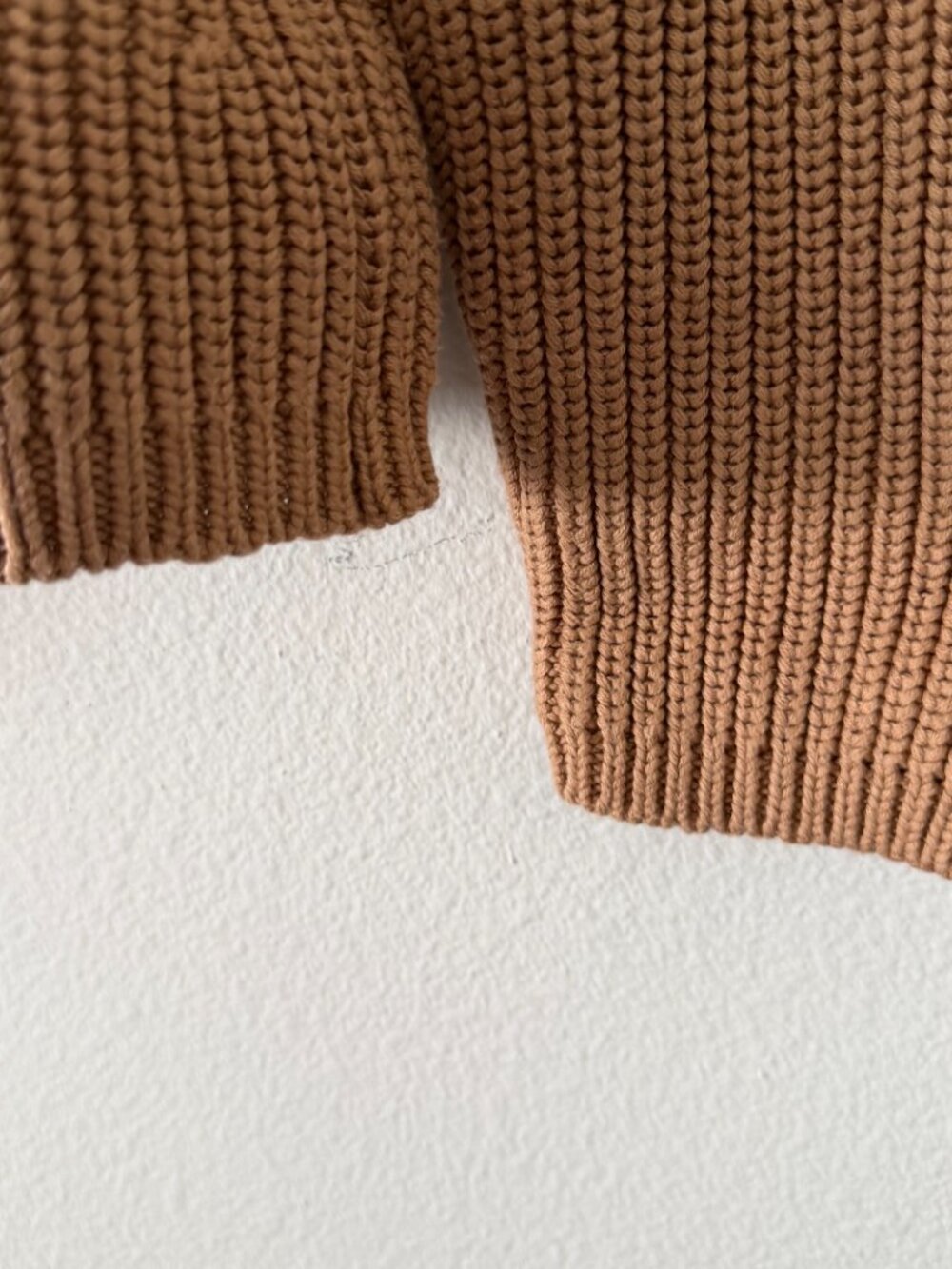 Quince Women's Chunky Knit Crewneck Sweater, size Medium - Picture 3 of 4